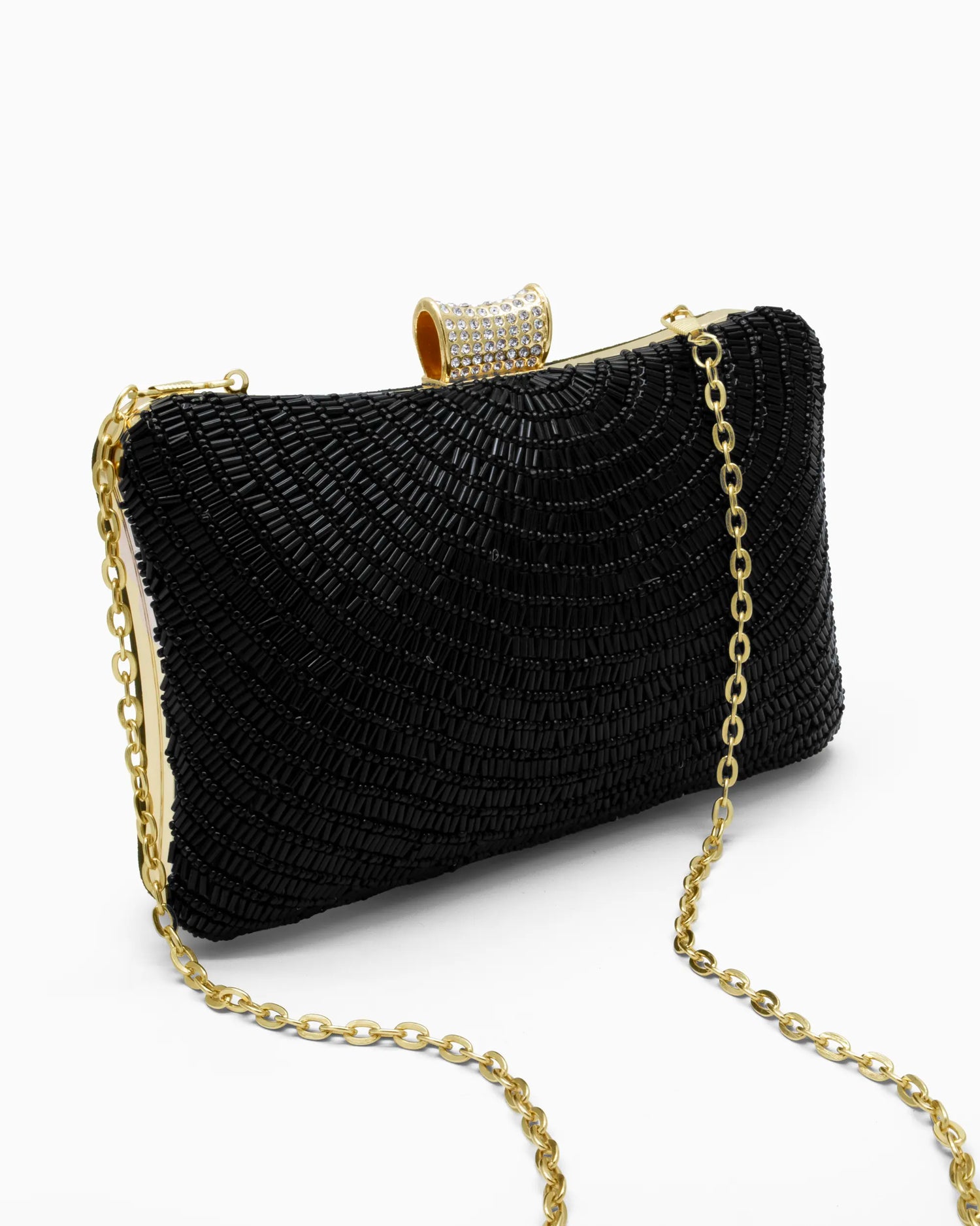 Black Cocktail Party Evening Clutch | Singhvis