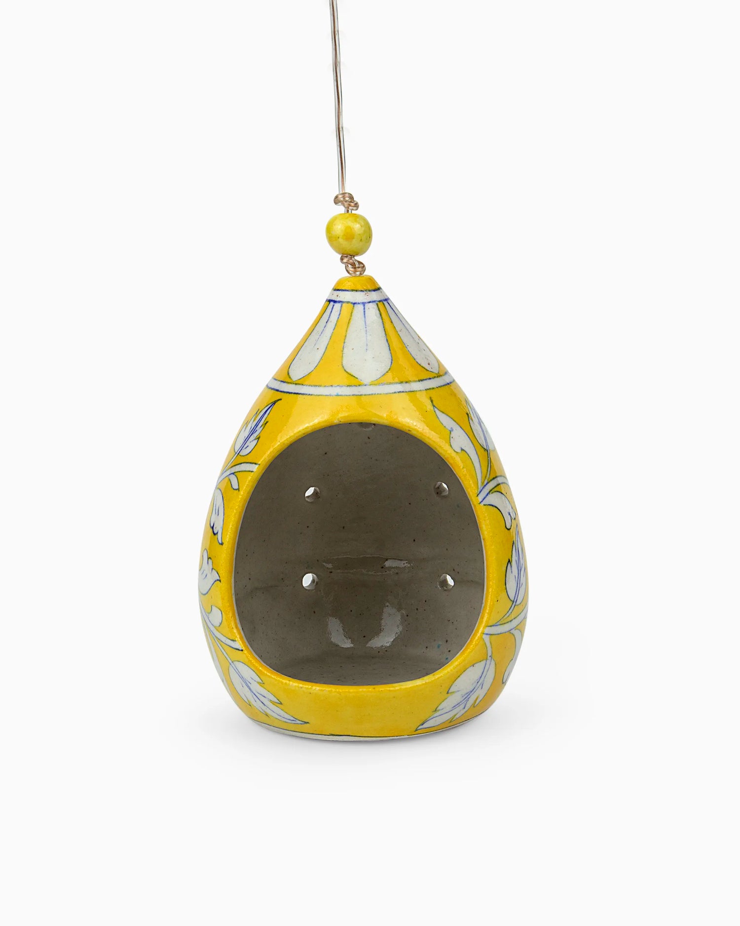 Ceramic Hanging Bird Feeder