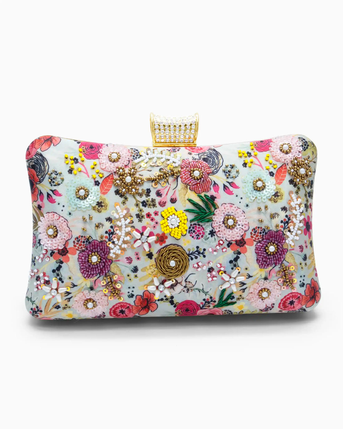 Floral Meadow Evening Clutch | Singhvis