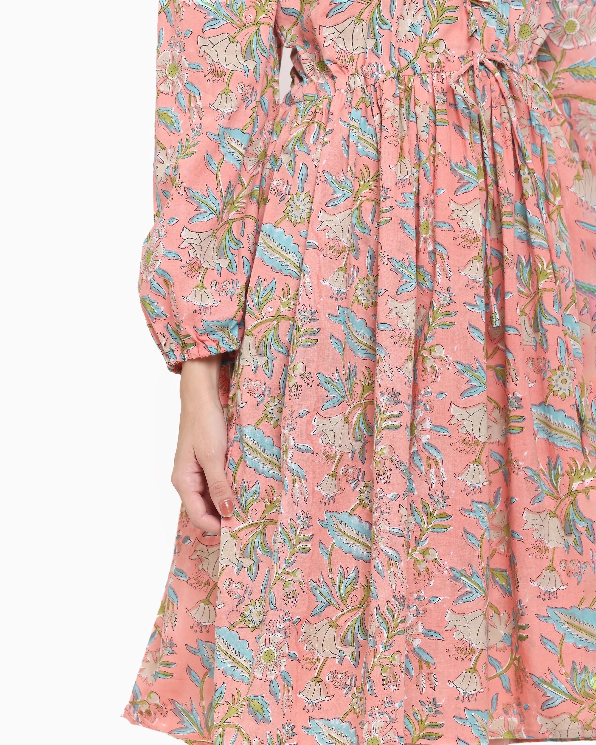 Frida Ace Peach Dress