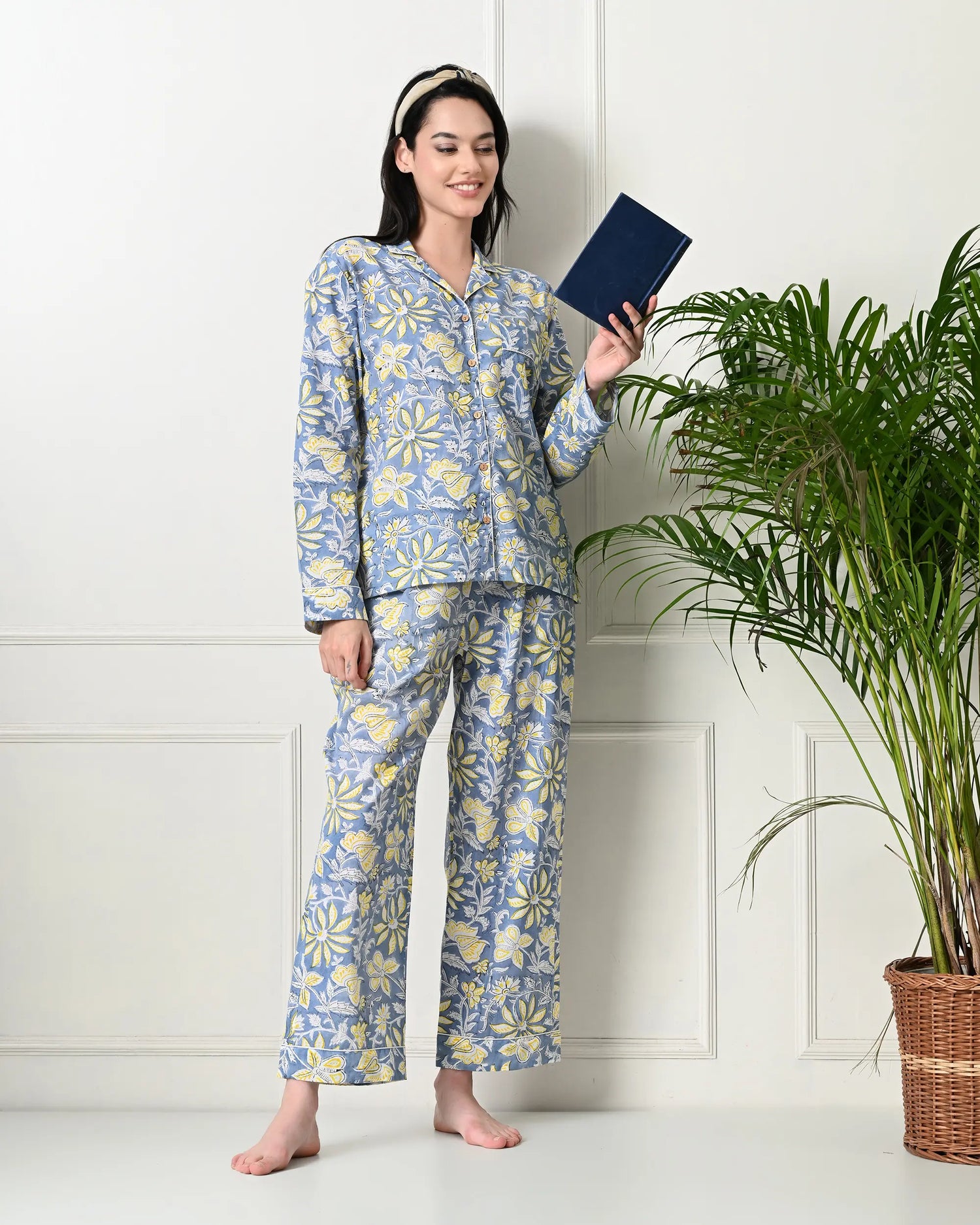 Organic Cotton Sky-Kissed Pajama Set | Singhvis