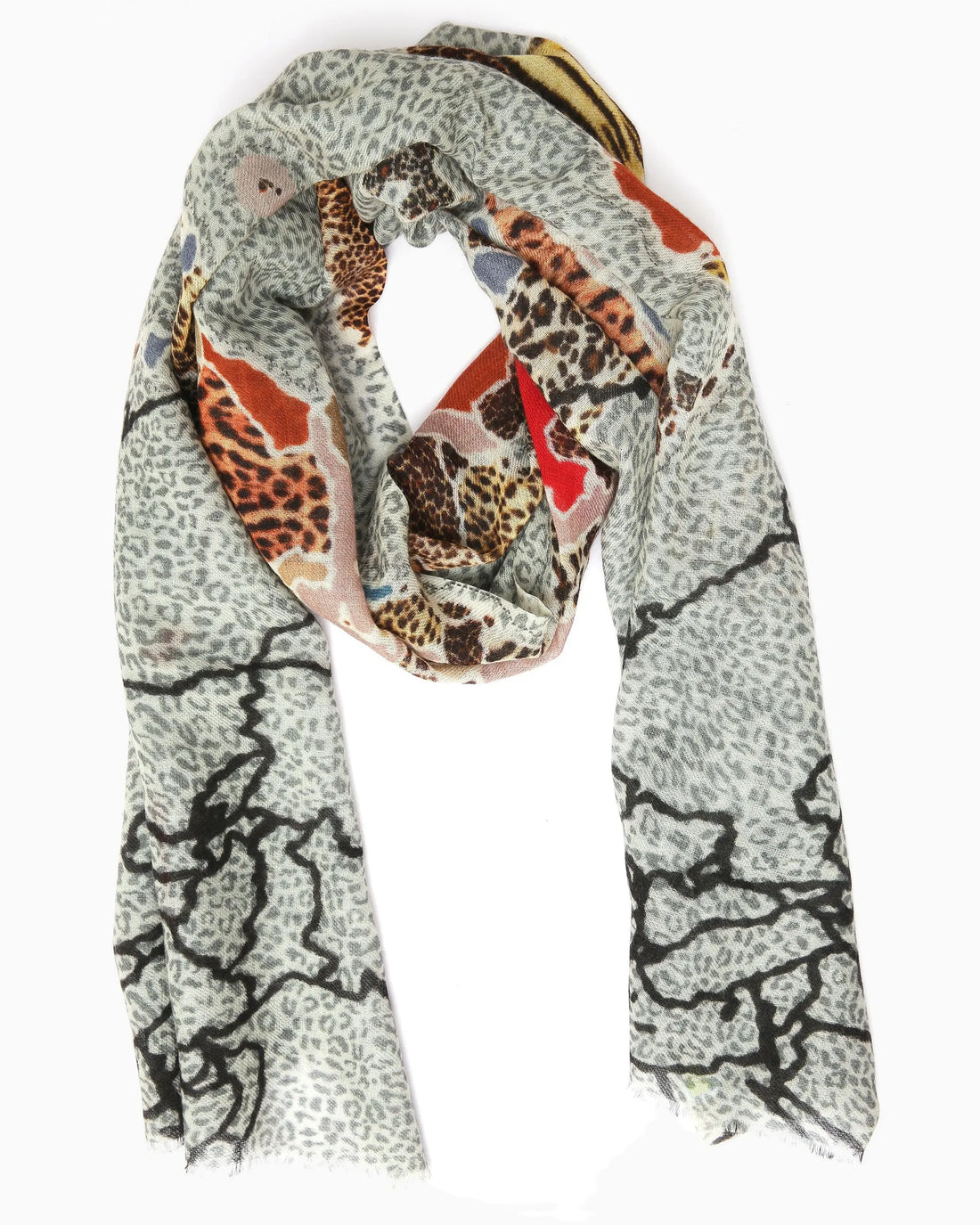 Printed Wool Scarf