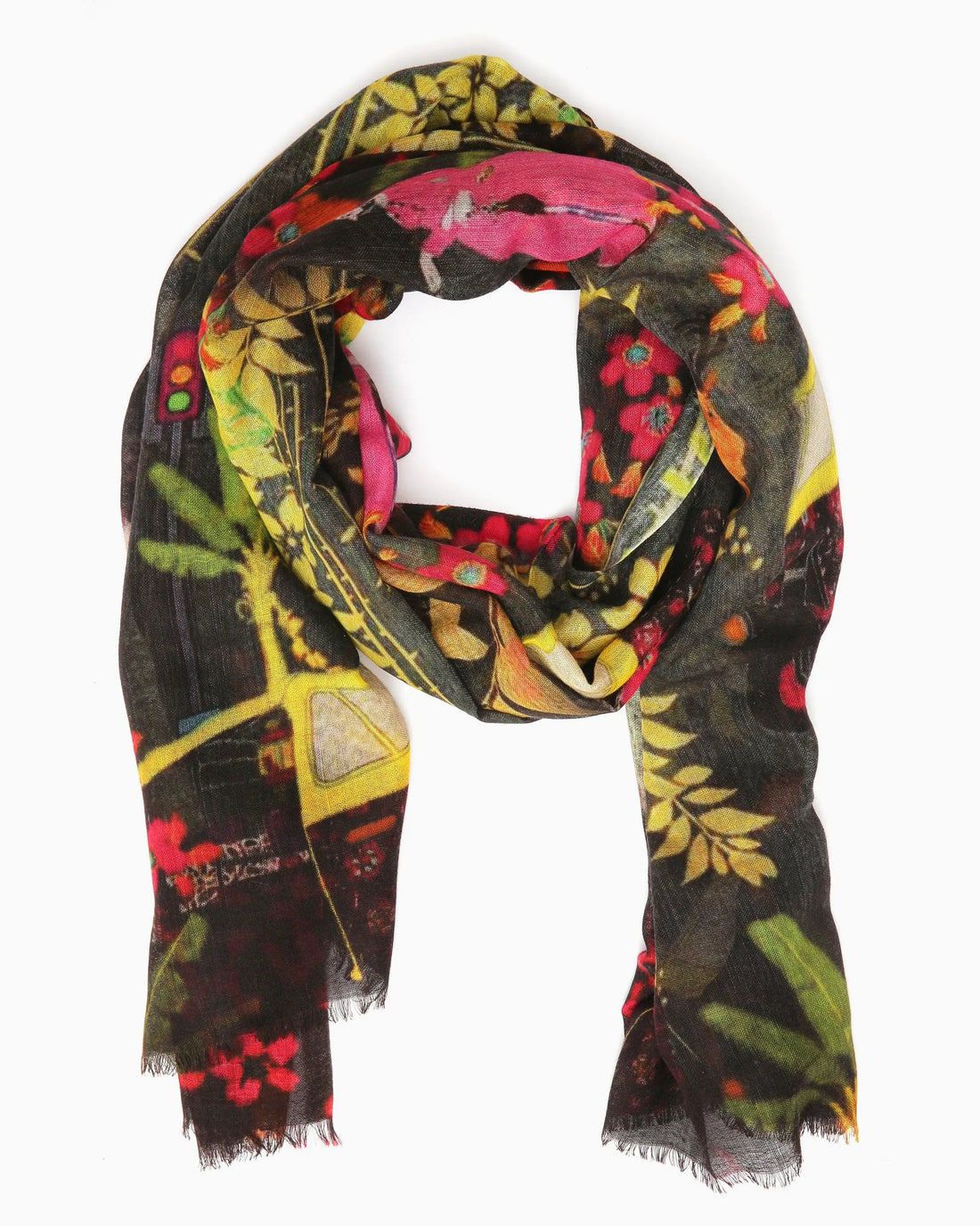 Printed Wool Scarf