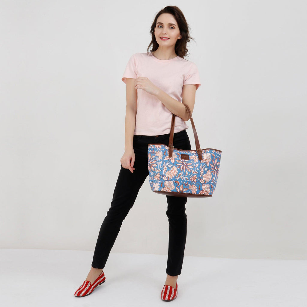 Blossom Tote Bag  Singhvi – Singhvis